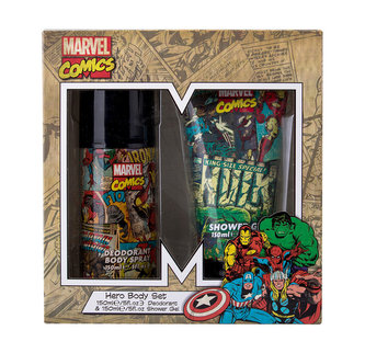 Marvel Comics Hero Deodorant 150 ml + sprchový gel 150 ml