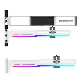 1stCOOL GPU Holder ARGB - držiak VGA kovový nastaviteľný biely