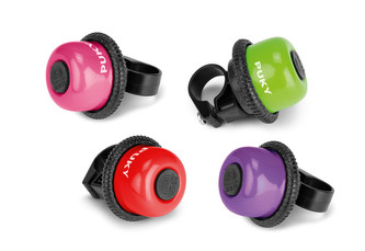 PUKY - Otočný zvonček pre odrážadlá a kolobežky fialová (G20)