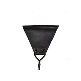 Poutko FRANCOUZSKÉ trojuhelník kožené originál ČERNÉ