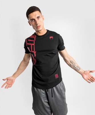 Pánské tričko UFC Venum Authentic Fight Week 2.0 černo-červená S