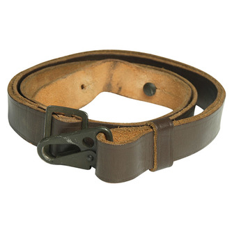 Popruh zbraňový BW k pušce G3 kožený použitý