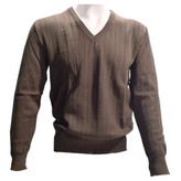 Svetr AČR/ČSLA střih do V vz.85 ZELENO-HNĚDÝ