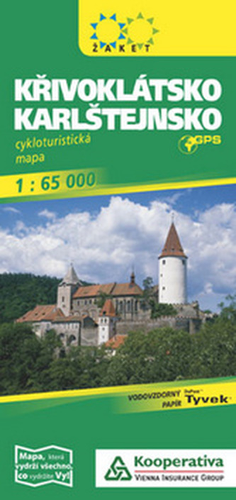 Křivoklátsko-Karlštejnsko 1: 65 000