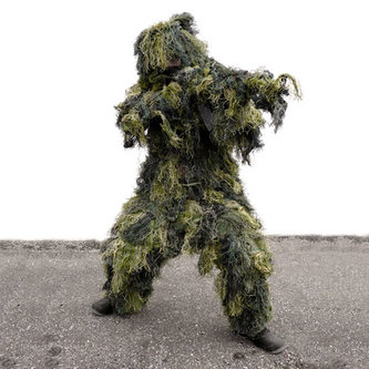 Převlek maskovací GHILLIE SUIT WOODLAND 4ks vel.M/L Převlek maskovací GHILLIE SUIT WOODLAND 4ks vel.M/L