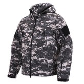Bunda TACTICAL s kapucí softshell DIGITAL URBAN vel.XL