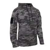 Mikina CONCEALED CARRY s kapucí BLACK CAMO vel.L