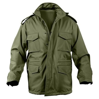 Bunda US M65 SOFTSHELL ZELENÁ vel.XXL