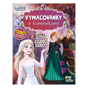 Vymaľovanky s kamienkami/ Ľadové kráľovstvo