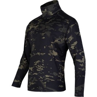 Triko TACTICAL ROLLNECK s dlouhým rukávem VCAM BLACK vel.M