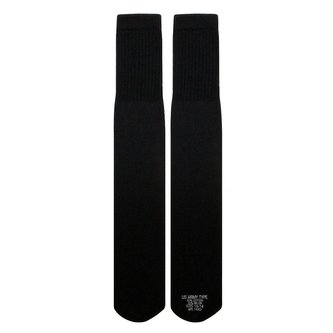 Ponožky US TUBE bez paty ČERNÉ vel.10-14