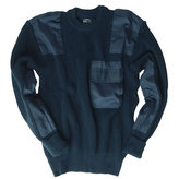 Svetr BW ACRYL s kapsou MODRÝ vel.56