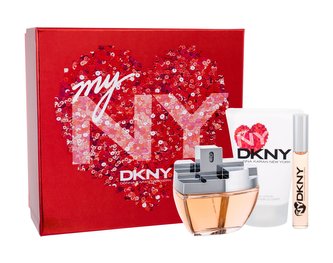 DKNY DKNY My NY parfémovaná voda 100 ml + tělové mléko 100 ml + parfémovaná voda roll-on 10 ml