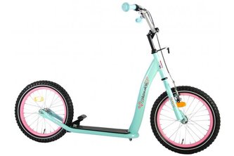 VOLARE - Kolobežka 16-palcová mätovo modrá