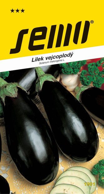 Lilek vejcoplodý - Český raný (Krasan) 0,8g