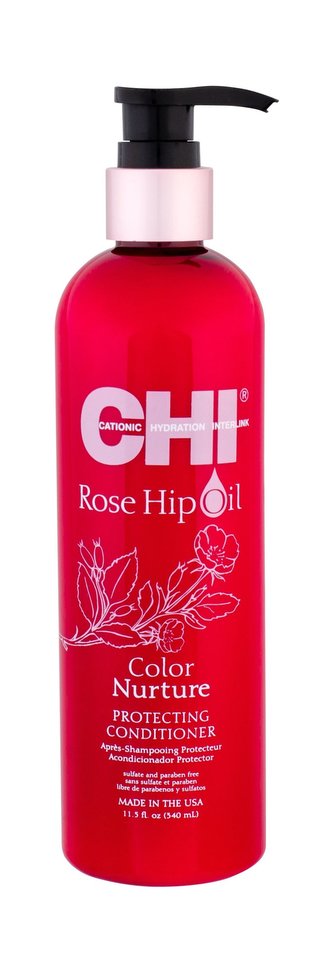 Farouk Systems CHI Rose Hip Oil Kondicionér Color Nurture 340 ml pro ženy