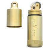 Zapalovač PEANUT XL vodotěsný MOSAZ