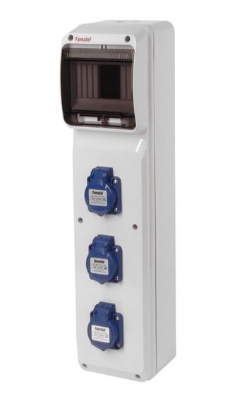 v272 - ZSF30000000.V /3950  Zás.skříň IP54 pouze vydrátovaná