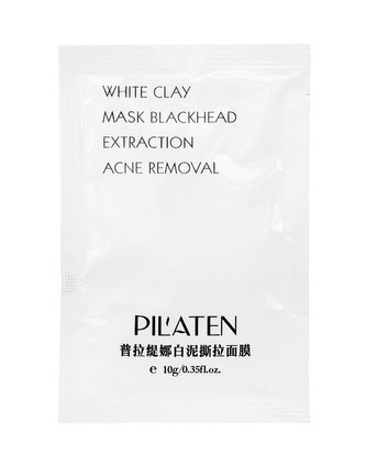 Pilaten White Clay Pleťová maska 10 g pro ženy