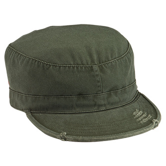Čepice VINTAGE FATIGUE ZELENÁ