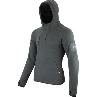 Mikina klokanka s kapucí FLEECE TITANIUM vel.L