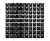 Panel dekoracyjny czarny 3D 30x30cm