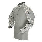 Košile taktická COMBAT TRU 1/4 ZIP ACU , AT - DIGITAL vel.3XL-R