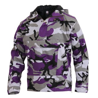 Bunda s kapucí PARKA US VIOLET CAMO vel.L