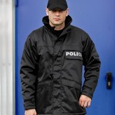 Bunda SECURITY dlouhá ČERNÁ vel.XXL