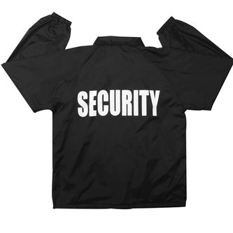 Bunda SECURITY ENFORCEMENT COACHES ČERNÁ vel.4XL