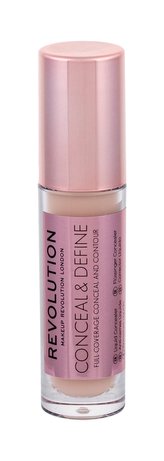 Makeup Revolution London Conceal & Define Korektor 4 g C4 pro ženy