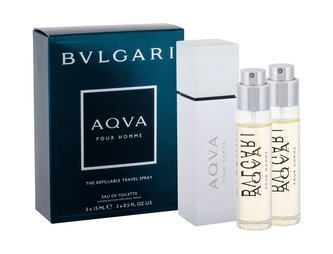 Bvlgari Aqva Pour Homme Toaletní voda 3x15 ml pro muže