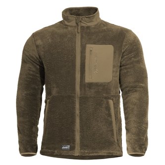 Mikina GRIZZLY FULL-ZIP COYOTE vel.M