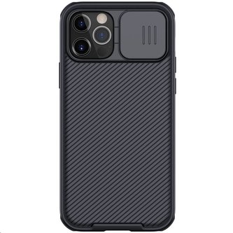 Nillkin CamShield PRO Magnetic Zadní Kryt pro Apple iPhone 12/12 Pro 6.1 Black