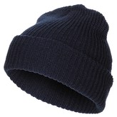 Čepice pletená Acryl MODRÁ