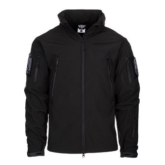 Bunda TACTICAL 101 INC softshell ČERNÁ vel.3XL
