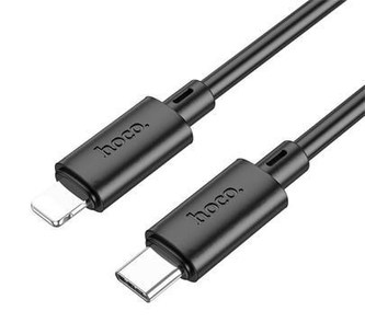 Data kabel HOCO X88 Gratifed, USB-C/Lightning (PD), PD20W, 1m, černá