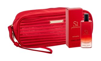 Giorgio Armani Si parfémovaná voda 15 ml + kosmetická taška