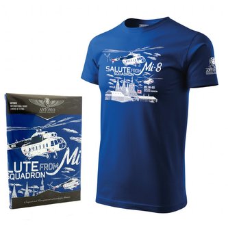 Triko letka Mi-8 SALUTE MODRÉ vel.L