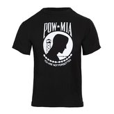 Triko POW/MIA ČERNÉ