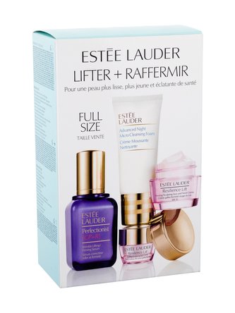 Estée Lauder Perfectionist pleťové sérum 50 ml + denní pleťová péče Resilience Lift SPF15 15 ml + péče o oční okolí Resilience Lift 5 ml + čisticí pěna Advanced Night Foam 30 ml