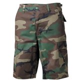 Kraťasy US střih BDU boční kapsy WOODLAND vel.L