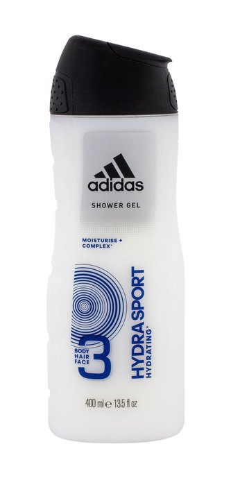 Adidas Hydra Sport Sprchový gel 3in1 400 ml pro muže
