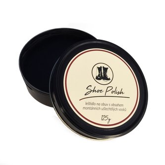 Krém na obuv s voskem 125g ČERNÝ