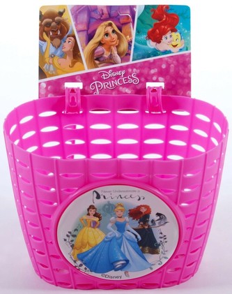 VOLARE - Detský košík na bicykel - Disney Princess
