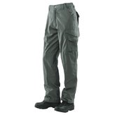 Kalhoty 24-7 TACTICAL bavlna ZELENÉ vel.44/34