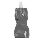 Láhev na vodu SKLÁDACÍ 550 ml PRŮHLEDNÁ