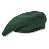 Baret vlněný BW CDO TMAVĚ ZELENÝ vel.59