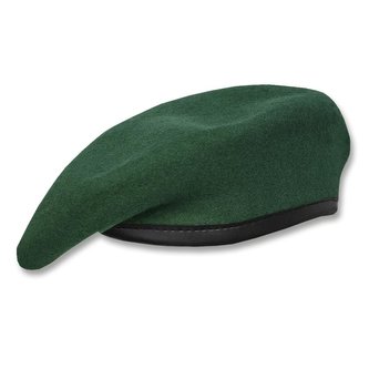 Baret vlněný BW CDO TMAVĚ ZELENÝ vel.59