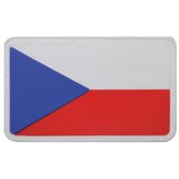 Nášivka ČESKA REPUBLIKA velcro plastová BAREVNÁ
